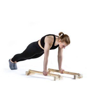 NOJA 2X  Parallettes - push up bars le concept de la Pate a emporter 