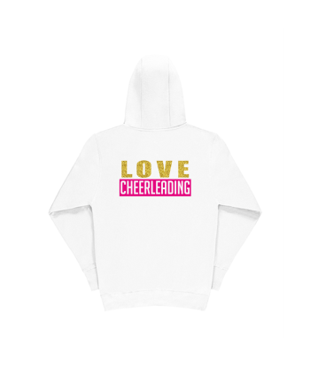 SG LOVE CHEERLEADING zipper hoodie chez Cornerstreet bien 