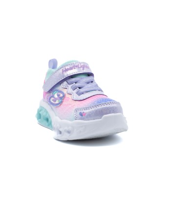 SKECHERS Youth Girl's Flutter Heart Lights - Simply Love Sneaker hantent personnes