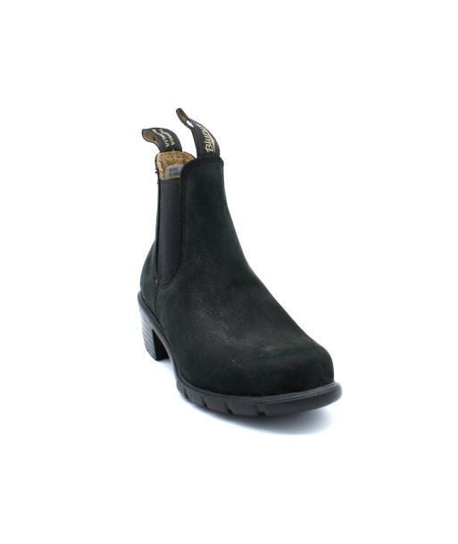 BLUNDSTONE 1960 Women's Series Heel Black Nubuck pas chere