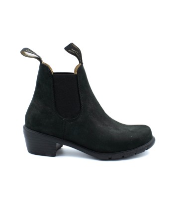 BLUNDSTONE 1960 Women's Series Heel Black Nubuck pas chere