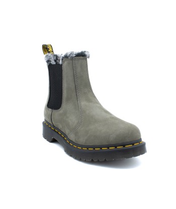 DR. MARTENS 2976 LEONORE FAUX FUR LINED NUBUCK CHELSEA BOOTS outlet