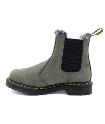 DR. MARTENS 2976 LEONORE FAUX FUR LINED NUBUCK CHELSEA BOOTS outlet